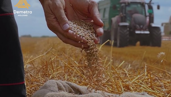 러시아 국영은행 VTB가 부분 소유하고 있는 곡물 수출 지주회사 데메트라.이상기후로 밀 선물가격이 오르고 있다. 데메트라는 곡물 사일로, 터미널,중개회사, 철도회사를 소유하고 있다. 사진=데메트라 홈페이지